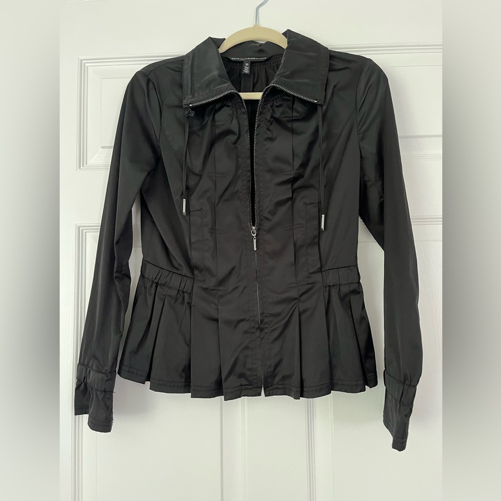 Black light jacket/blazer. Peplum waist